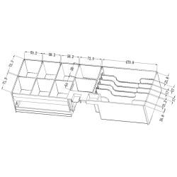 Szuflada Flip-Top 460 KFT