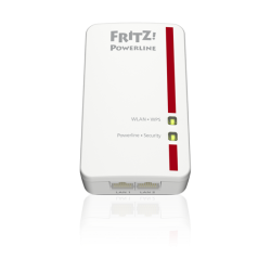 LAN przez sieć elektryczną AVM FRITZ! Powerline 540E/510E Set