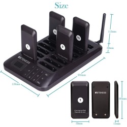 Retekess TD157 bezprzewodowy system przywoływania klientów