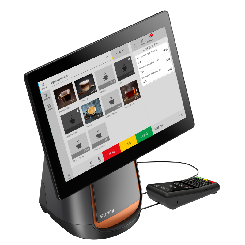 Kasoterminal iPOS Ultra kasa wirtualna