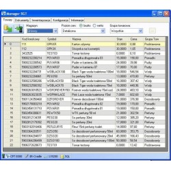 Manager SGT - oprogramowanie obsługi kolektora danych dla Subiekt GT