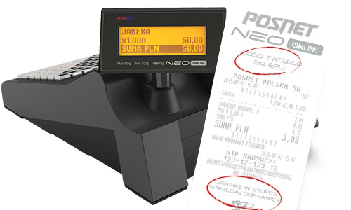 Kasa fiskalna Posnet Neo online