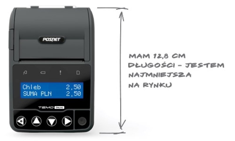 Drukarka fiskalna POSNET Temo online