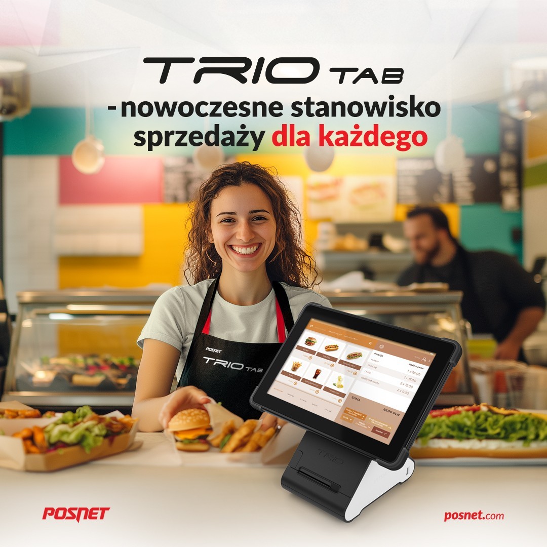 Nowość! Posnet TrioTAB drukarka fiskalna i tablet z systemem Android