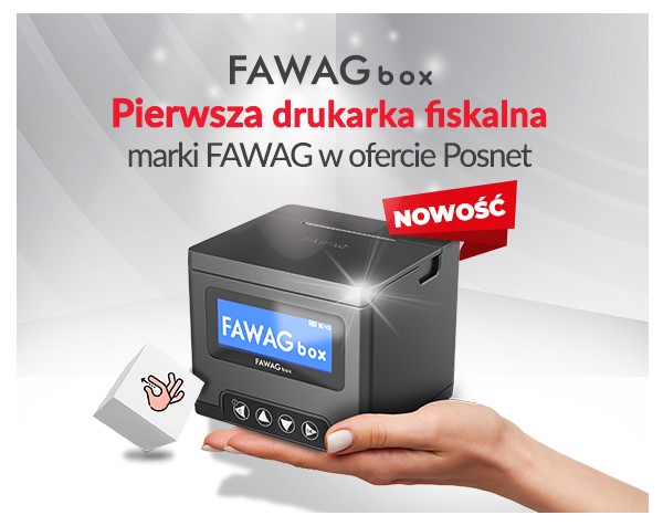 FAWAG BOX - PIERWSZA DRUKARKA FISKALNA MARKI FAWAG