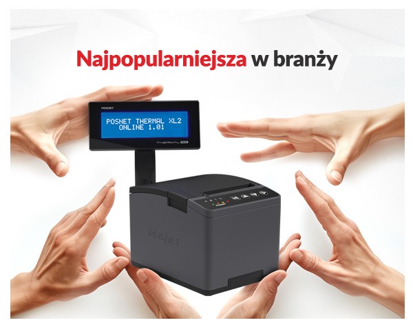 Najpopularniejsza drukarka fiskalna POSNET w branży