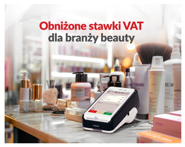 Obniżone stawki VAT dla branży beauty od 1 kwietnia 2024