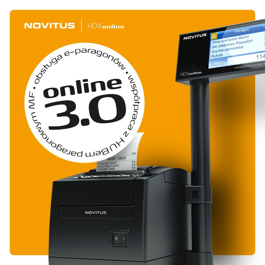 Nowa homologacja dla drukarki fiskalnej HD II Online